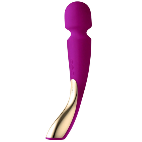 Estimulador Clitoriano Usb Varinha Lelo Smartwand 2 Roxo