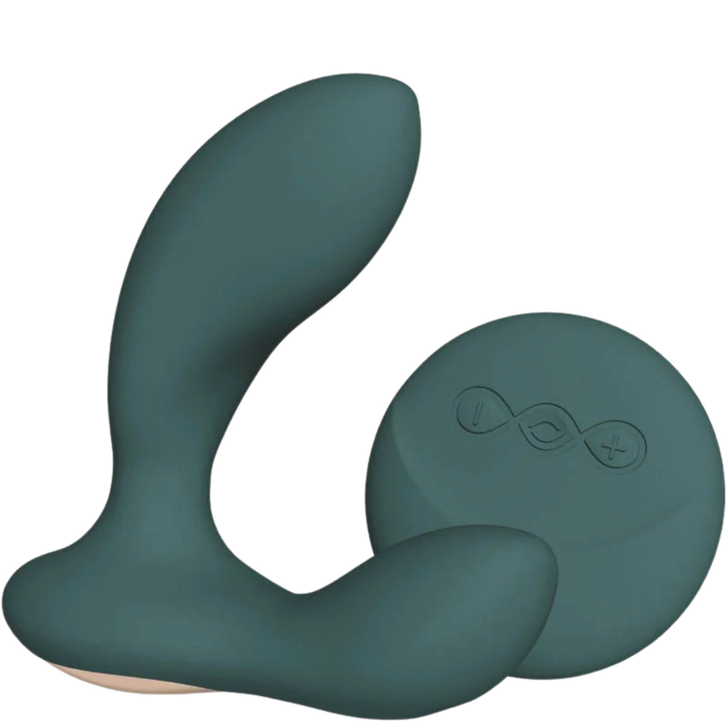 Estimulador Anal Usb Vibração Lelo Hugo 2 Verde Controlo Remoto