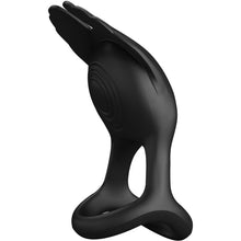 Carregar imagem no visualizador da galeria, Anel Peniano Vibração Usb Prettylove Silas Preto
