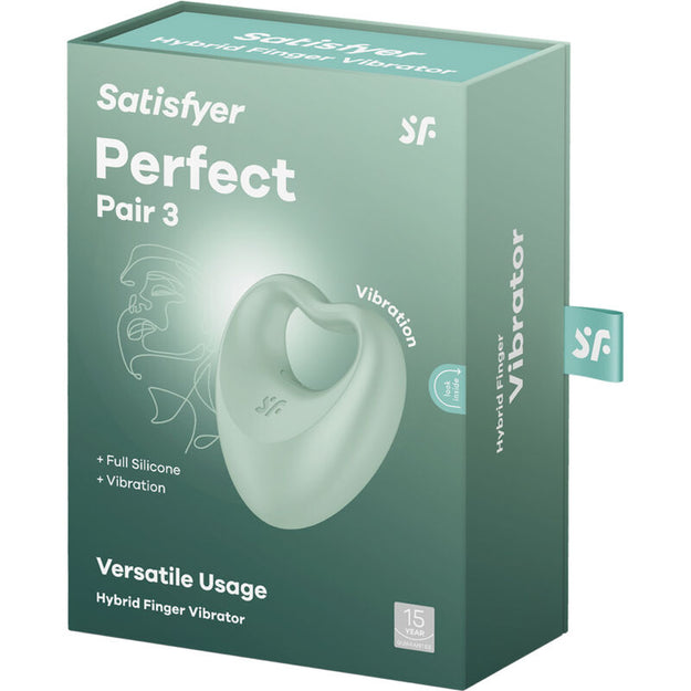 Anel Peniano Vibração Usb Satisfyer Perfect Pair 3