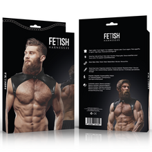 Carregar imagem no visualizador da galeria, Arnês Masculino Fetish Submissive Attitude Luscius
