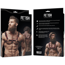 Carregar imagem no visualizador da galeria, Arnês Masculino Fetish Submissive Ricks

