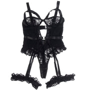 Body Subblime Lace Garter Preto