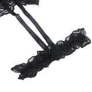 Body Subblime Lace Garter Preto