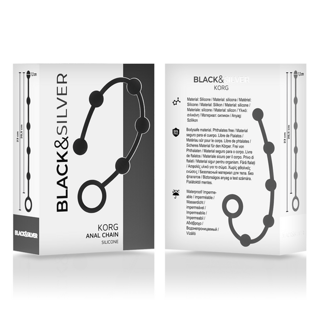 Bolas Anais Black&Silver Korg 23cm