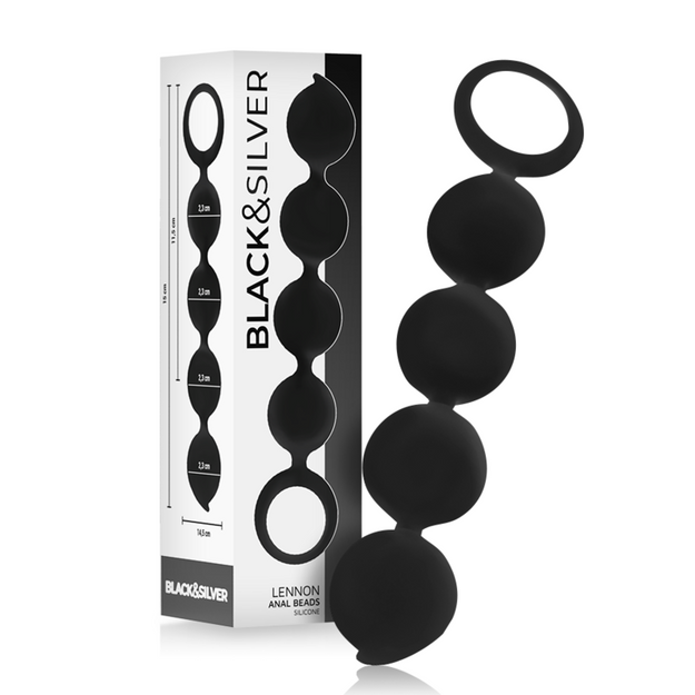 Bolas Anais Black&Silver Lennon 15cm