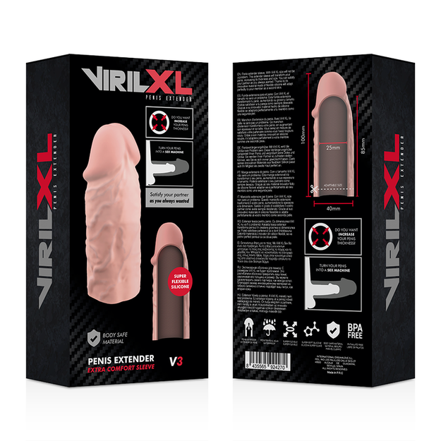 Capa Peniana VirilXL V3 Bege