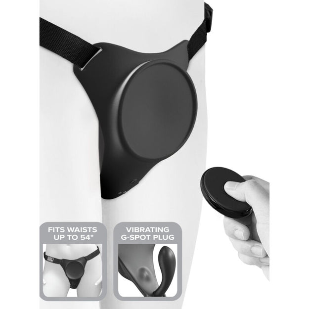 Cinto Strap-On Vibração BodyDock G-Spot Pro