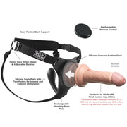 Cinto Strap-On Vibração BodyDock G-Spot Pro