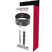 Coleira De Postura Trela e Cadeado Darkness