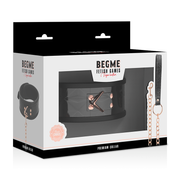 Coleira e Trela Begme Black Edition