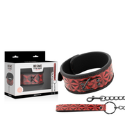Coleira e Trela Begme Red Edition