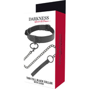 Coleira Fina Trela Darkness