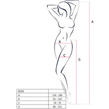 Carregar imagem no visualizador da galeria, Collants Abertos Passion S028 Preto

