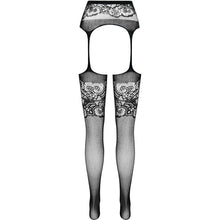 Carregar imagem no visualizador da galeria, Collants Abertos Passion S029 Preto
