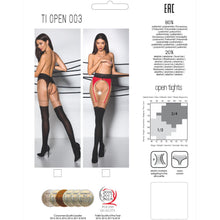Carregar imagem no visualizador da galeria, Collants Abertos Passion Tiopen 003
