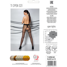 Carregar imagem no visualizador da galeria, Collants Abertos Passion Tiopen 021
