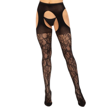 Carregar imagem no visualizador da galeria, Collants Leg Avenue Lace Floral
