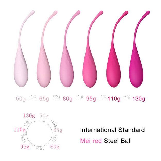 Conjunto 6 Bolas Kegel Leslie