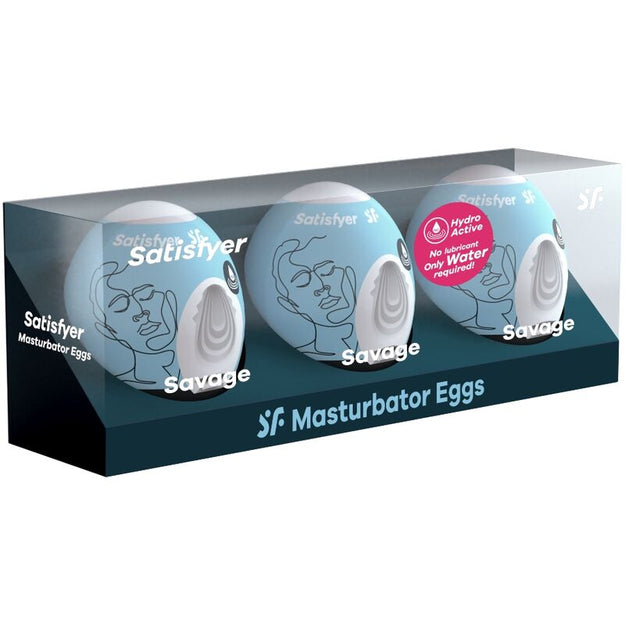Conjunto Masturbadores Ovo Satisfyer Savage