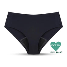 Carregar imagem no visualizador da galeria, Cuecas Menstruais Eco Fluxo Intenso Adalet Ocean
