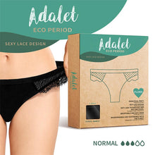 Carregar imagem no visualizador da galeria, Cuecas Menstruais Eco Fluxo Normal Adalet Flora
