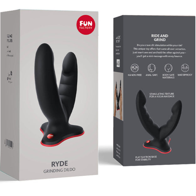 Dildo Duplo Fun Factory Ryde Preto