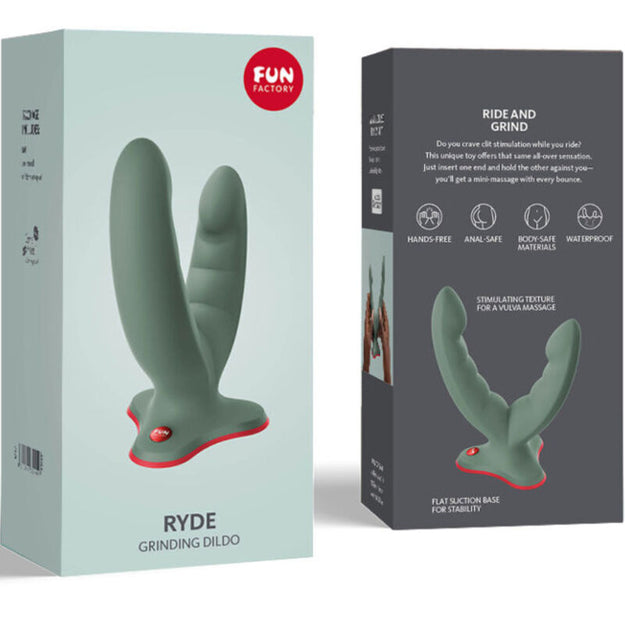 Dildo Duplo Fun Factory Ryde Verde
