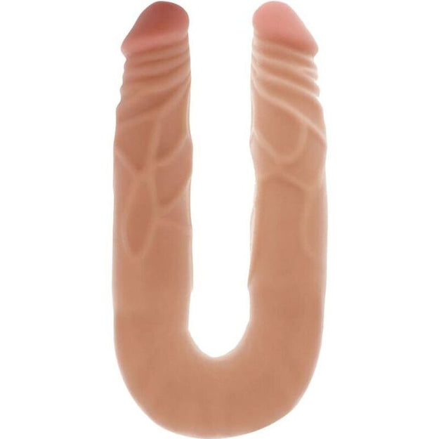 Dildo Duplo Silicone Dupla Densidade Get Real 35x3.5cm