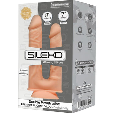 Dildo Duplo Silicone Memória SilexD