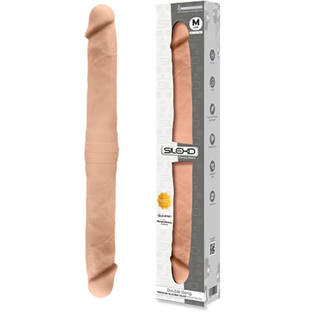 Dildo Duplo Silicone Memória SilexD M