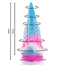 Carregar imagem no visualizador da galeria, Dildo Fantasia Epic Tentacle Phorcys Azul L
