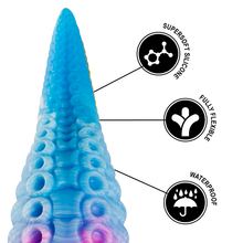 Carregar imagem no visualizador da galeria, Dildo Fantasia Epic Tentacle Phorcys Azul L
