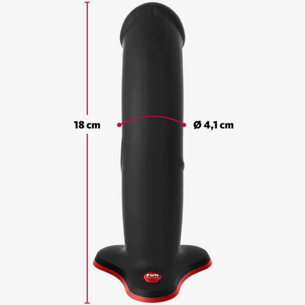 Dildo Fun Factory The Boss Preto 18x4cm