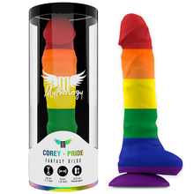 Carregar imagem no visualizador da galeria, Dildo Mythology Pride Corey 12.5x3cm
