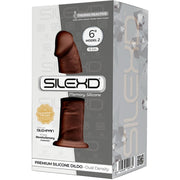 Dildo Silicone Memória SilexD 6 Castanho