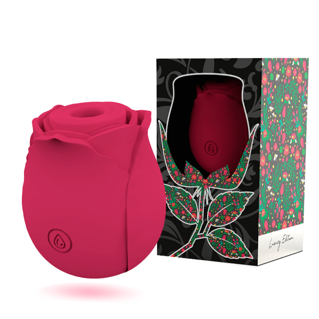 Estimulador Clitoriano Usb Sucção Rosa Mia Vermelho