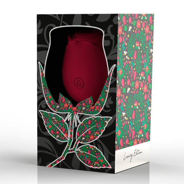Estimulador Clitoriano Usb Sucção Rosa Mia Vermelho