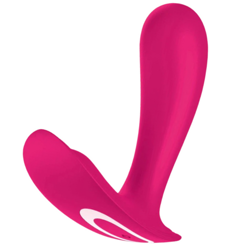 Estimulador Ovo Vibração Usb Satisfyer Top Secret Rosa Controlo Remoto App
