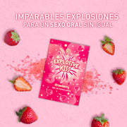 Estimulante Unisexo Sexo Oral SecretPlay Sabor Morango