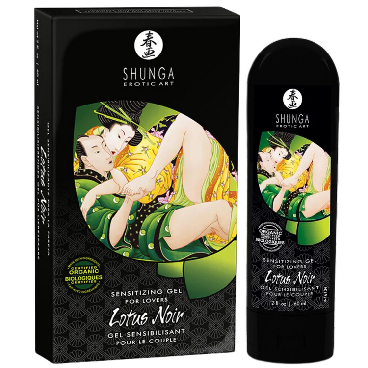 Estimulante Unisexo Shunga Black Lotus
