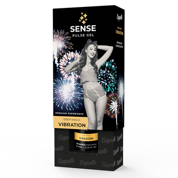 Estimulante Unisexo Vibrador Líquido Coquette Magic Vibration Sabor Morango