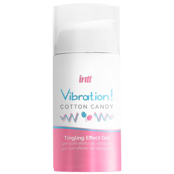 Estimulante Unisexo Vibrador Líquido Intt Sabor Algodão Doce ll