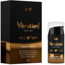Load image into Gallery viewer, Estimulante Unisexo Vibrador Líquido Intt Sabor Café
