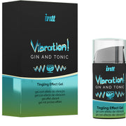 Estimulante Unisexo Vibrador Líquido Intt Sabor Gin Tónico