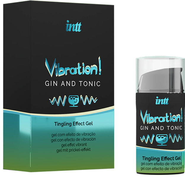 Estimulante Unisexo Vibrador Líquido Intt Sabor Gin Tónico