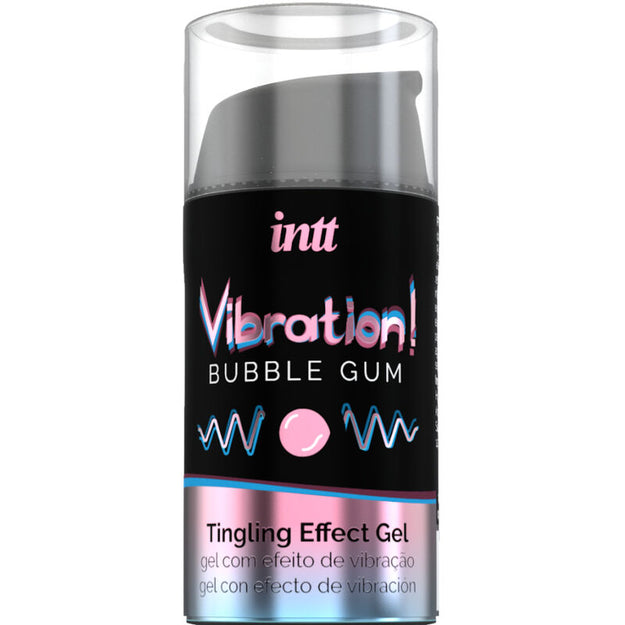 Estimulante Unisexo Vibrador Líquido Intt Sabor Pastilha Elástica