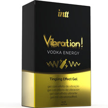 Load image into Gallery viewer, Estimulante Unisexo Vibrador Líquido Intt Sabor Vodka
