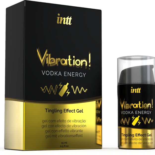 Estimulante Unisexo Vibrador Líquido Intt Sabor Vodka