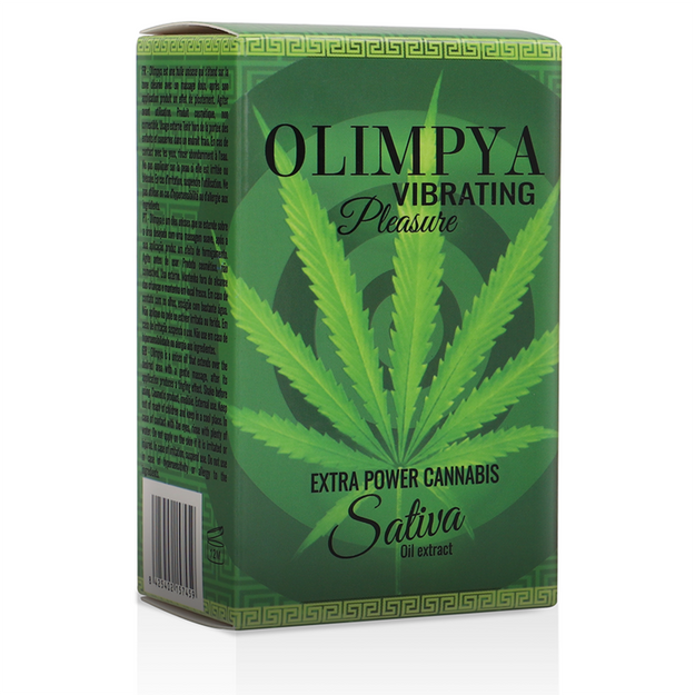 Estimulante Unisexo Vibrador Líquido Olympia Cannábis